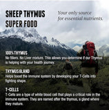 Source Nouvelle-Zélande du thymus One Earth Health pour une traçabilité claire.