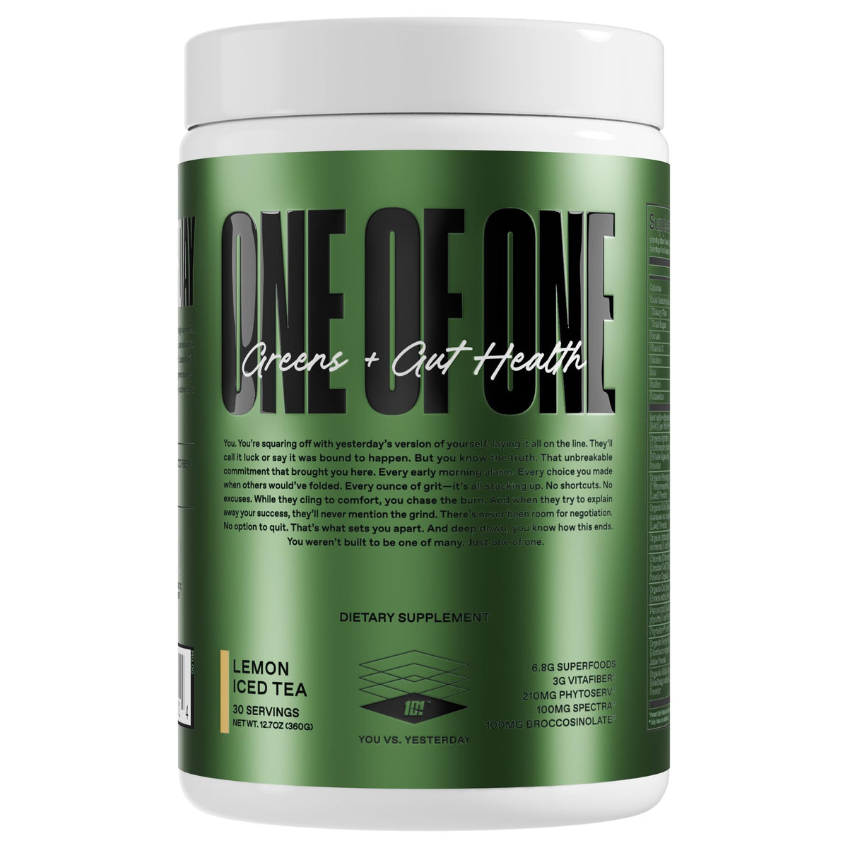ONE OF ONE Greens – doseur pratique facilitant une utilisation quotidienne