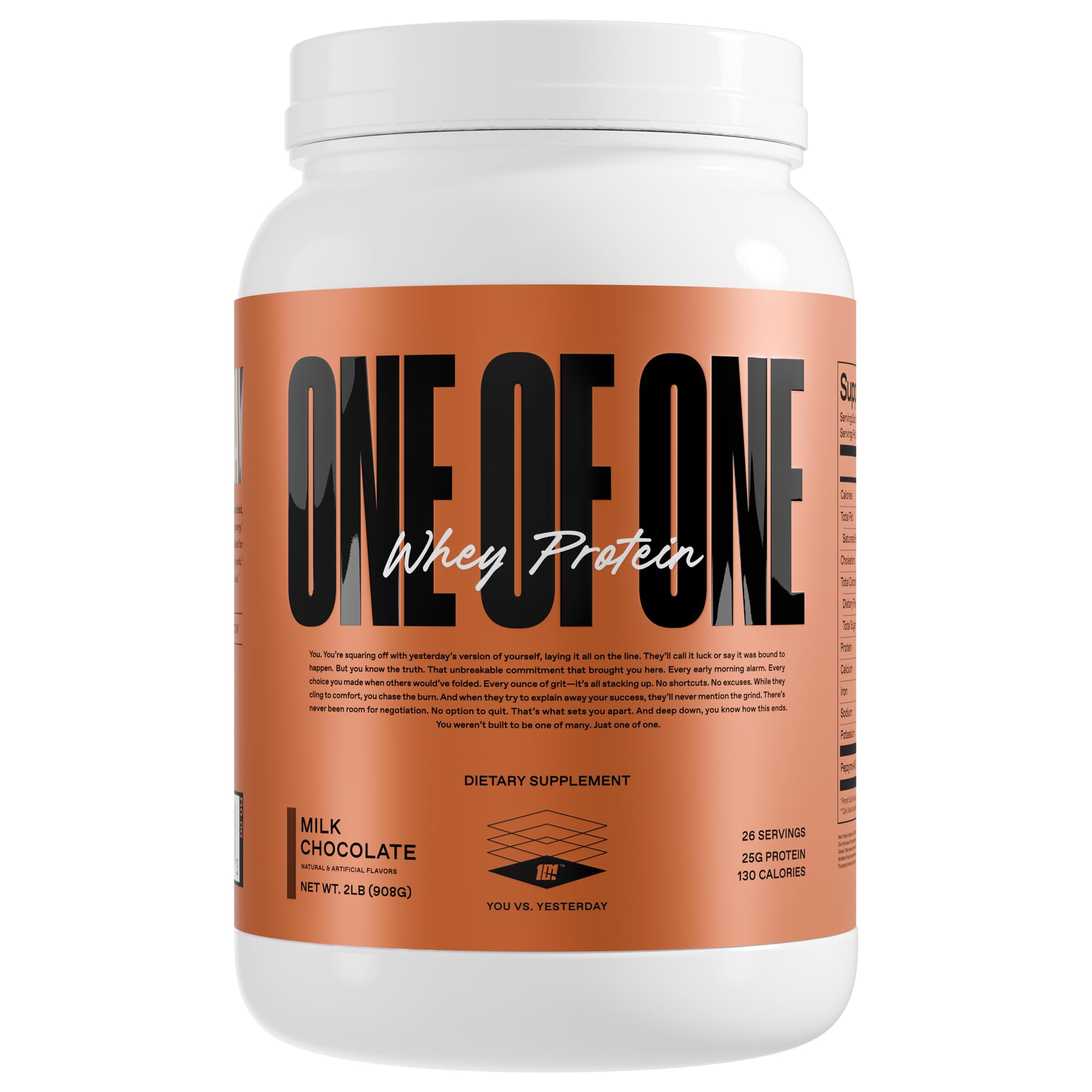 ONE OF ONE poudre lactoserum 25g – emballage pratique pour démarrer après l'entraînement.