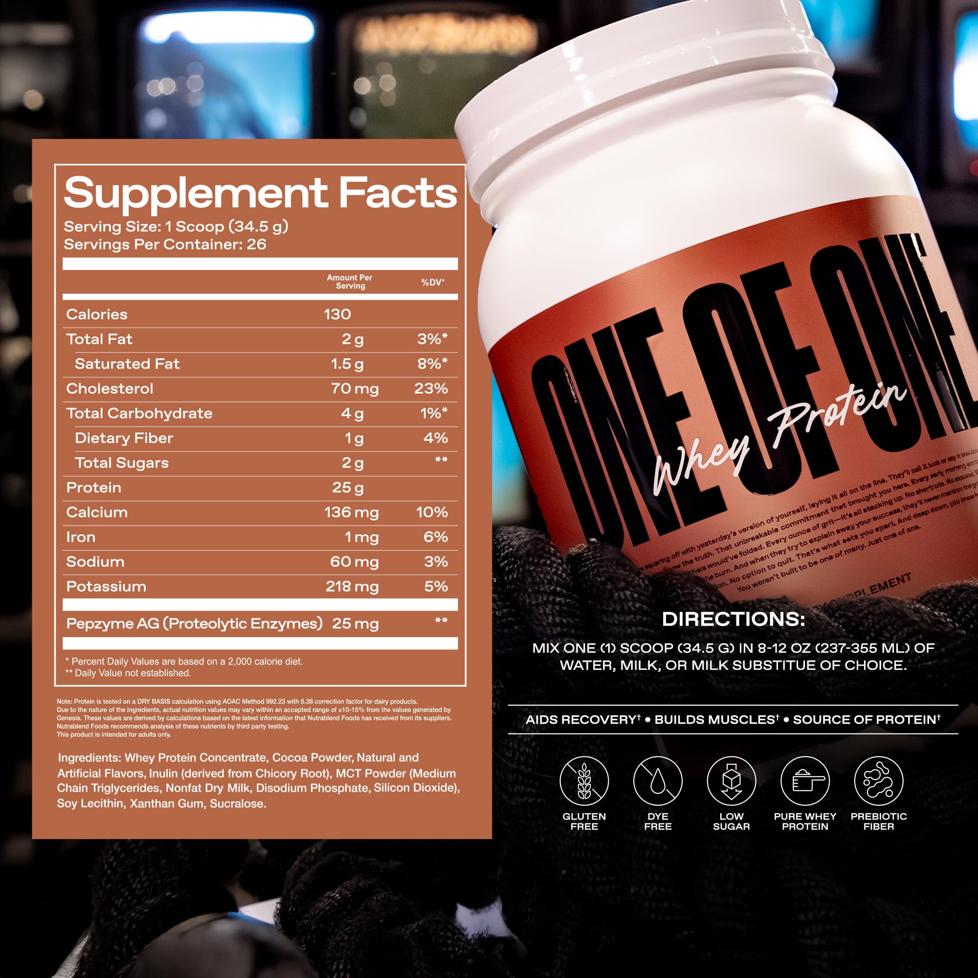 ONE OF ONE production USA et normes cGMP – garantie qualité et sécurité.