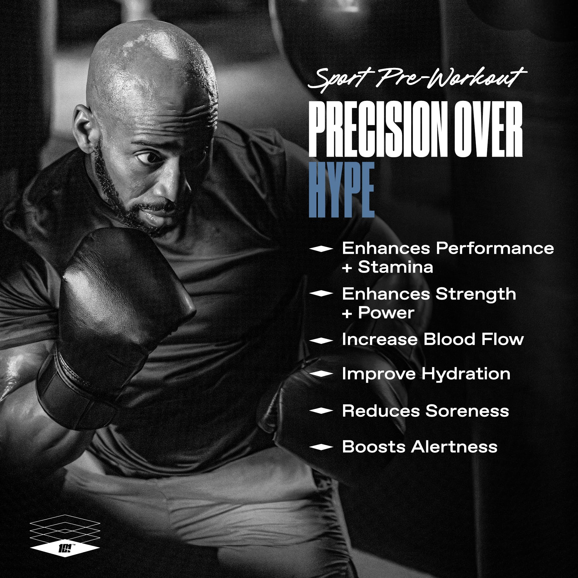 ONE OF ONE Sport Pre-Workout, verre prêt à être utilisé pour la préparation