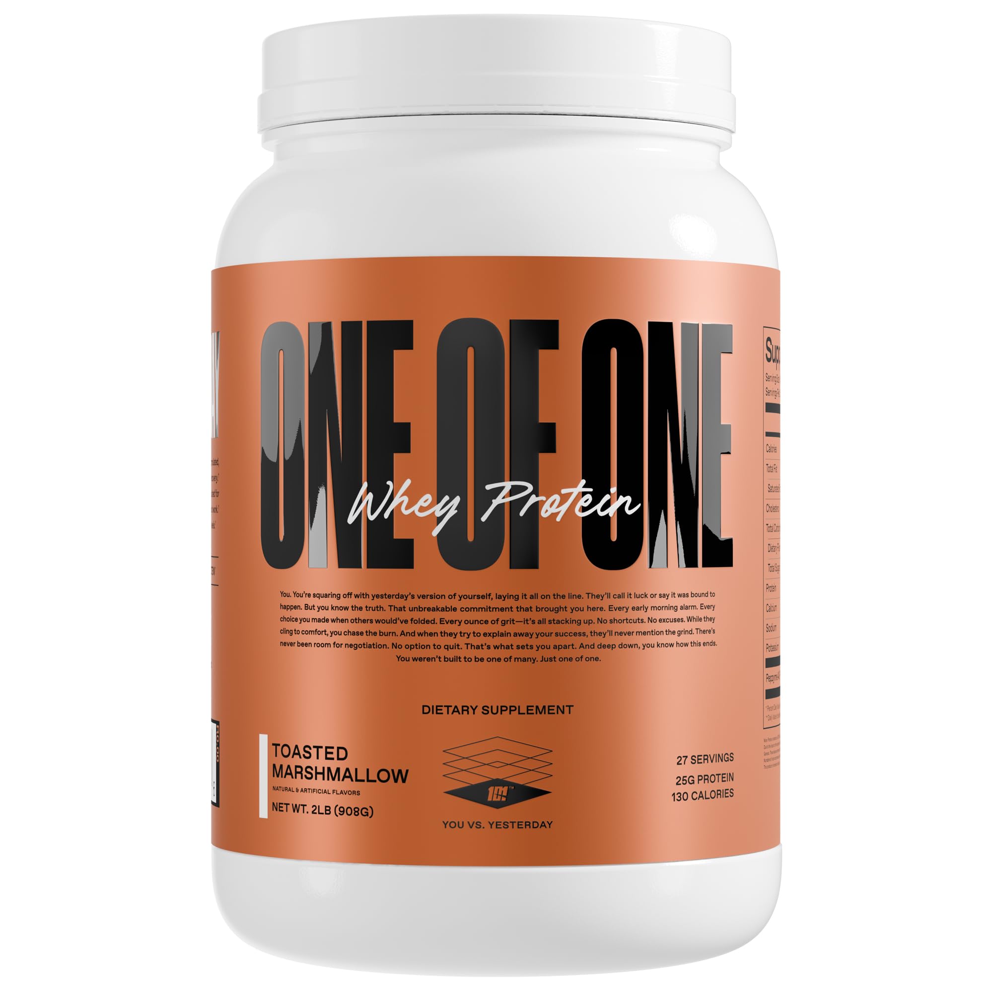 ONE OF ONE Whey en bouteille, récupération après entraînement.