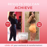 Étiquette vegan, sans gluten et sans OGM sur One Sol Creatine pour femmes.