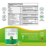 One Sol Greens – Sachet usage : mélange quotidien pratique.