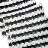 One Step bande thermometre urine, compatibilite avec diverses bouteilles.