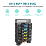 ONEUPIN Organisateur compact noir léger et portable pour voyages