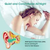 Onhear bouchons d’oreilles côté dormeur, adaptés au sommeil sur le côté.