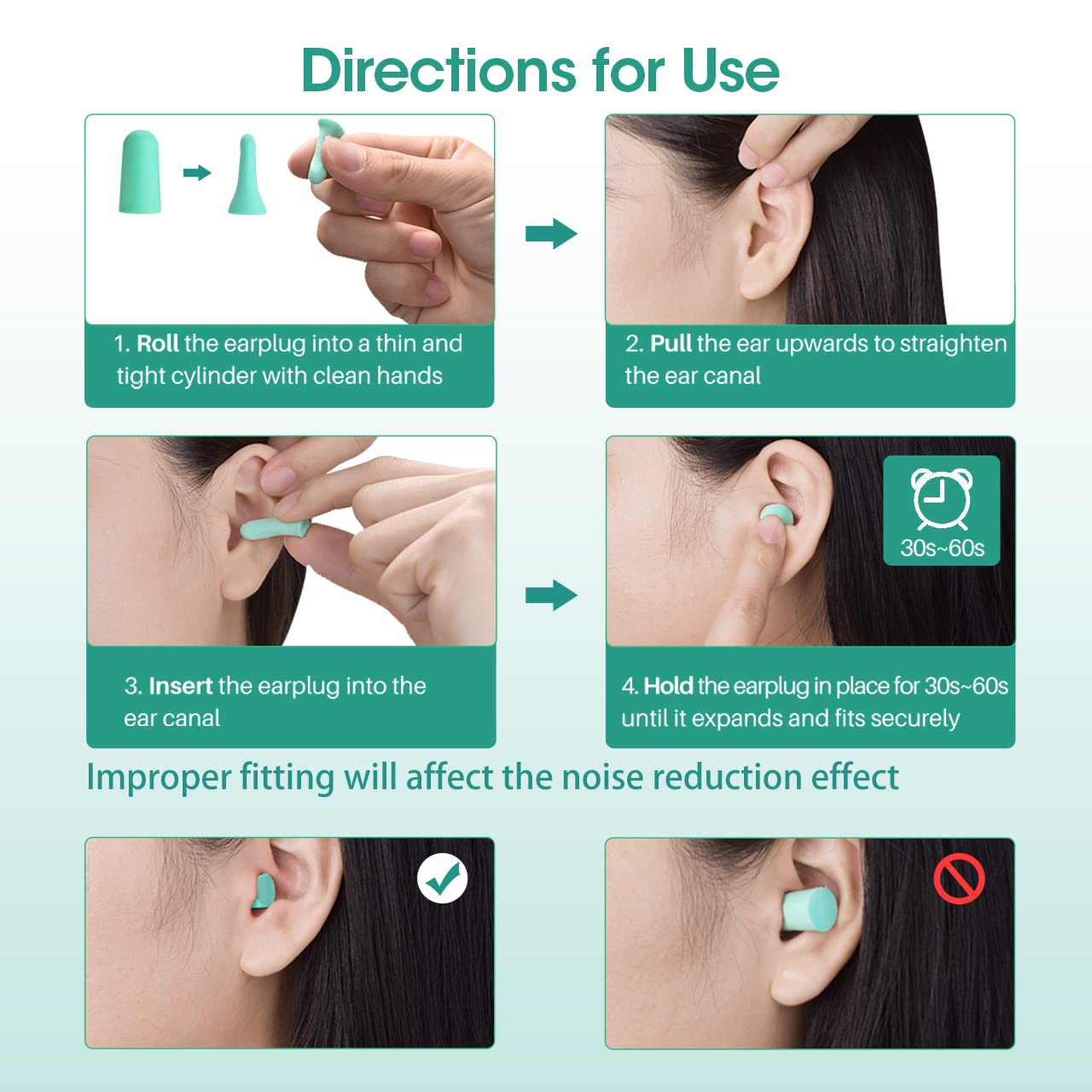 Onhear bouchons d’oreilles usage quotidien: travail, étude, repos.