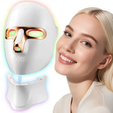 ONLUKY masque lumière rouge visage offrant un teint lumineux lors des sessions