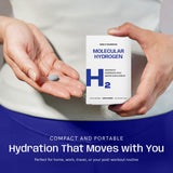 ONLY HUMAN tablettes hydrogène eau 12 ppm, concentration efficace.