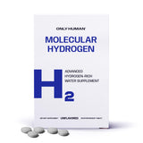 ONLY HUMAN tablettes hydrogène eau bouteille : dissolution rapide pour une boisson fraîche.