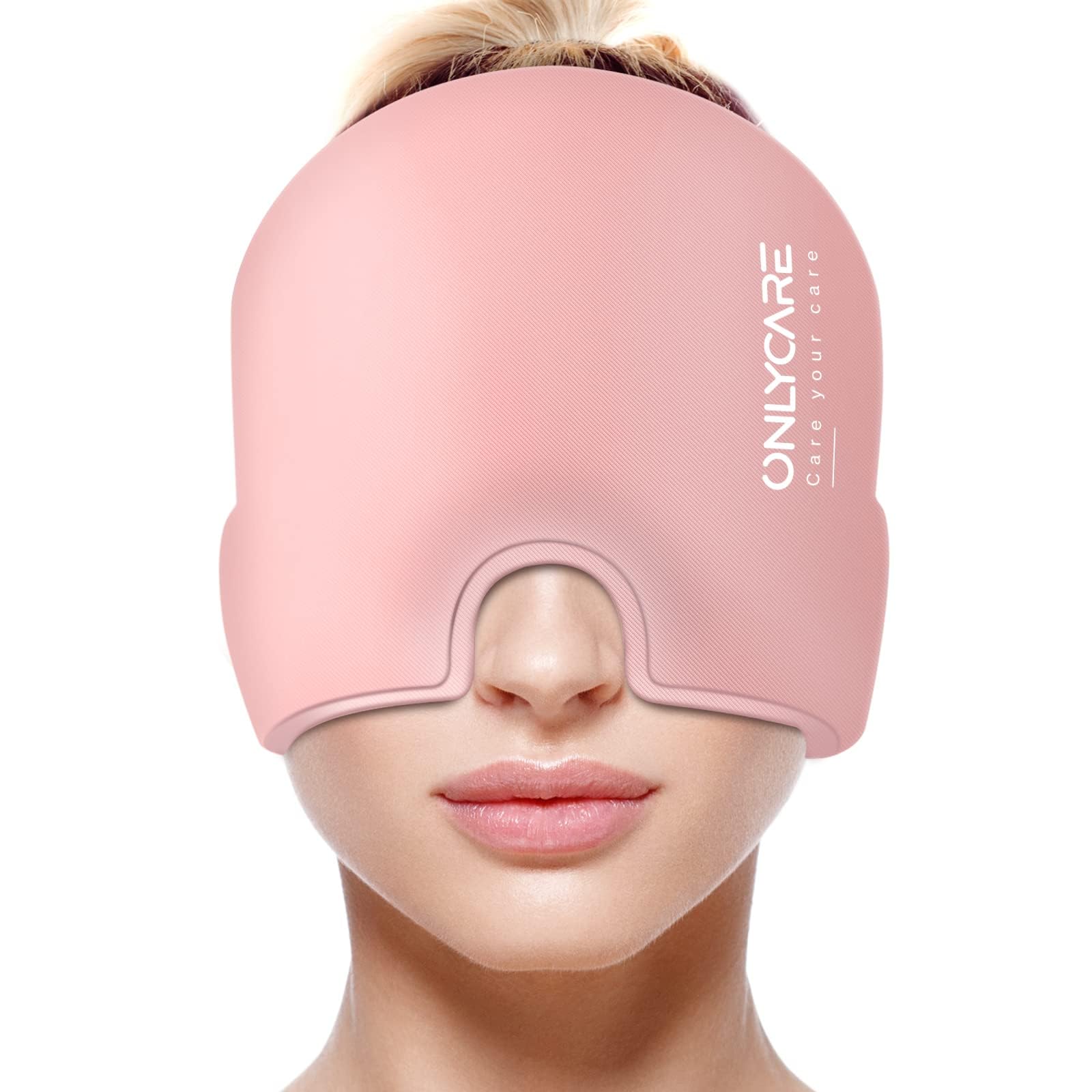 ONLYCARE Migraine Relief Cap en froid — soulagement ciblé et rafraîchissant.
