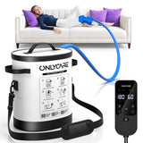 ONLYCARE cryothérapie froide appliquée sur le genou pour confort ciblé.