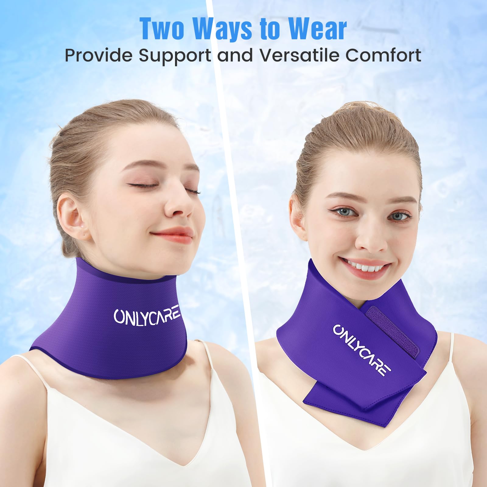 ONLYCARE materiaux-gel-glace-retention-longue: reste souple après congélation.
