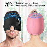 ONLYCARE Migraine Cap – design en U bloque la lumière et apaise le regard.
