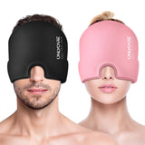 ONLYCARE Migraine Cap – cap gel refroidissement pour soulagement ciblé et durable.