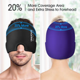 ONLYCARE Migraine Relief Cap: couvre front et tempes pour un confort ciblé