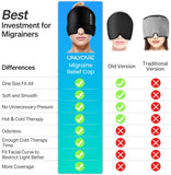 ONLYCARE Migraine Relief Cap couvre 360° et s adapte à la plupart des morphologies.