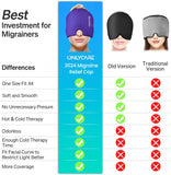 ONLYCARE Migraine Relief Cap: design ergonomique 360° ajusté à la tête