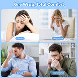 ONLYCARE Cap de soulagement migraine : thérapie chaude et froide naturelle pour détendre les muscles.