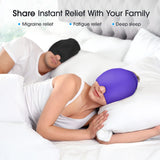 ONLYCARE Migraine Relief Cap: utilisation chaude ou froide selon le besoin