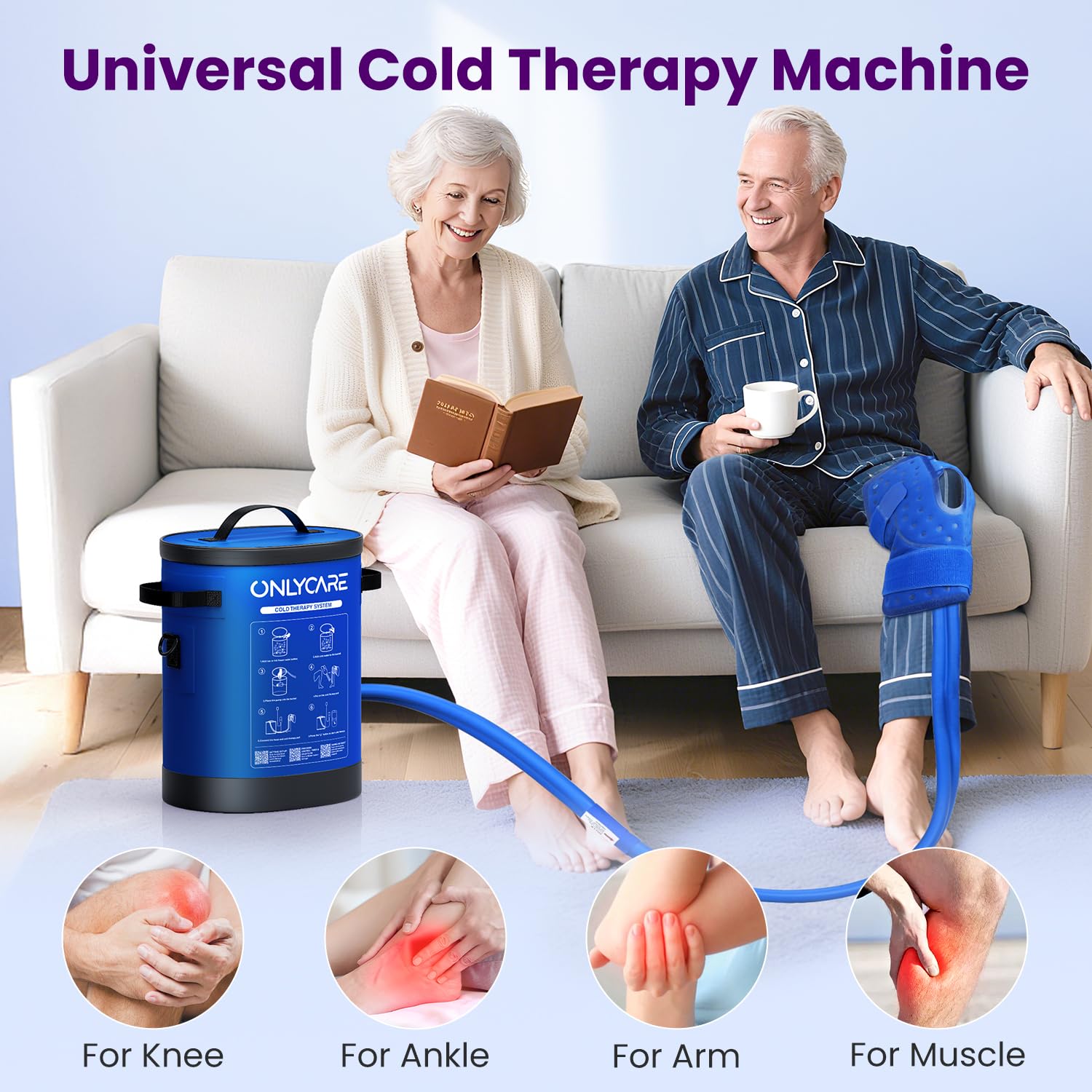 ONLYCARE moteur ultra silencieux – thérapie discrète et continue