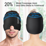 ONLYCARE couverture yeux migraine lumière réduisant les stimulus lumineux.