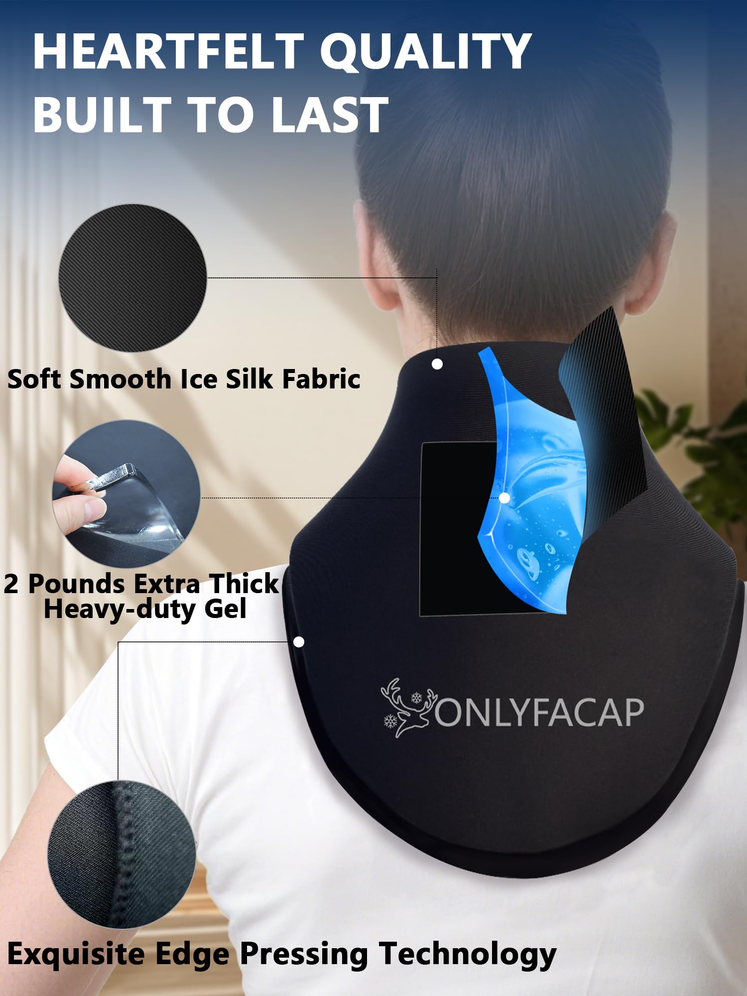 ONLYFACAP – gel renforcé prolonge la thérapie après congélation ou réchauffage.