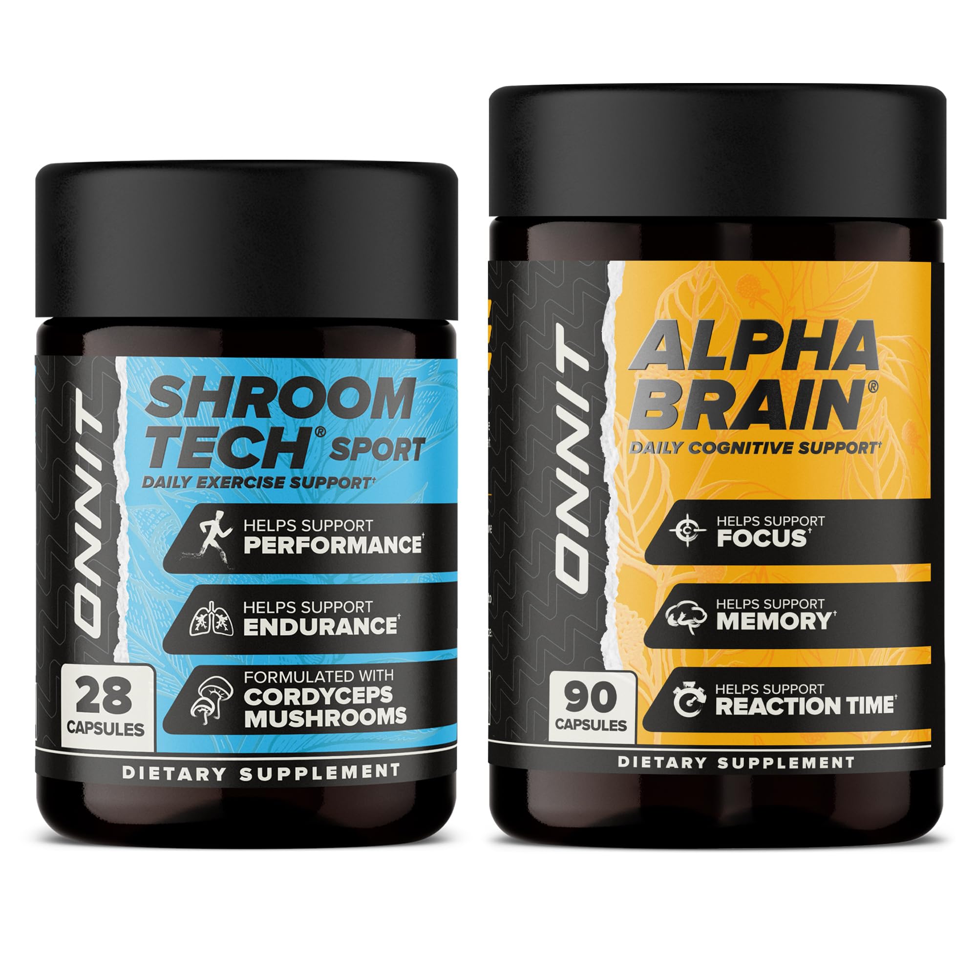 Alpha Brain ONNIT – capsules 90, énergie et concentration potentielles.