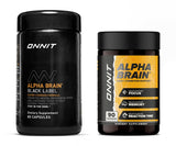 ONNIT Alpha Brain: capsules dans la bouteille, soutien potentiel à la concentration.