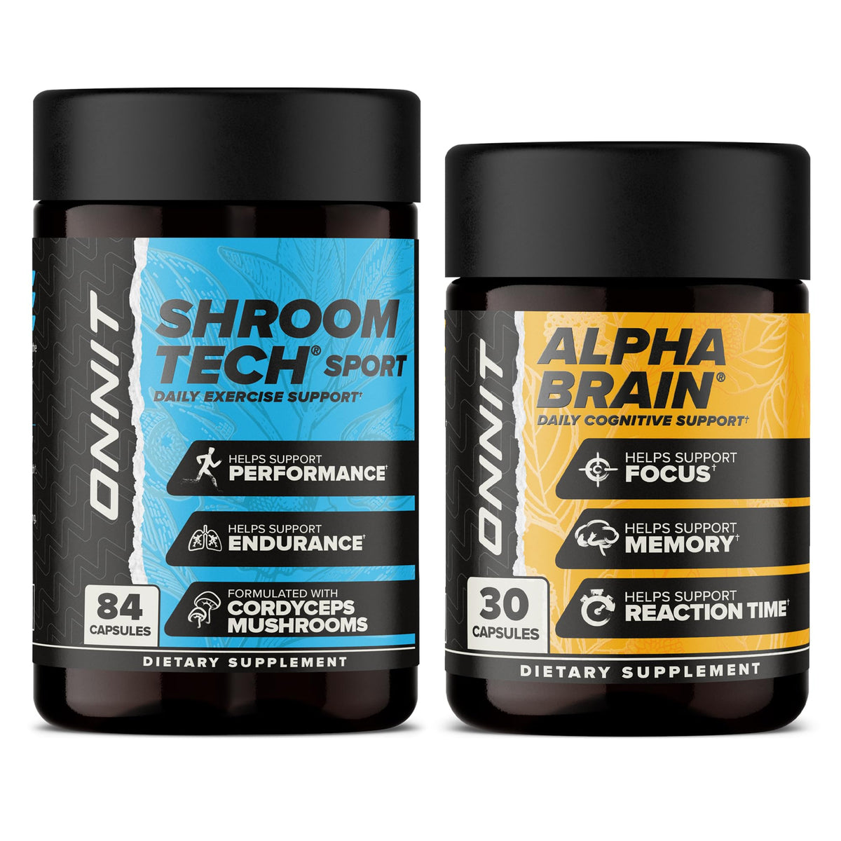 Alpha Brain Onnit: capsules pour concentration et mémoire soutenues