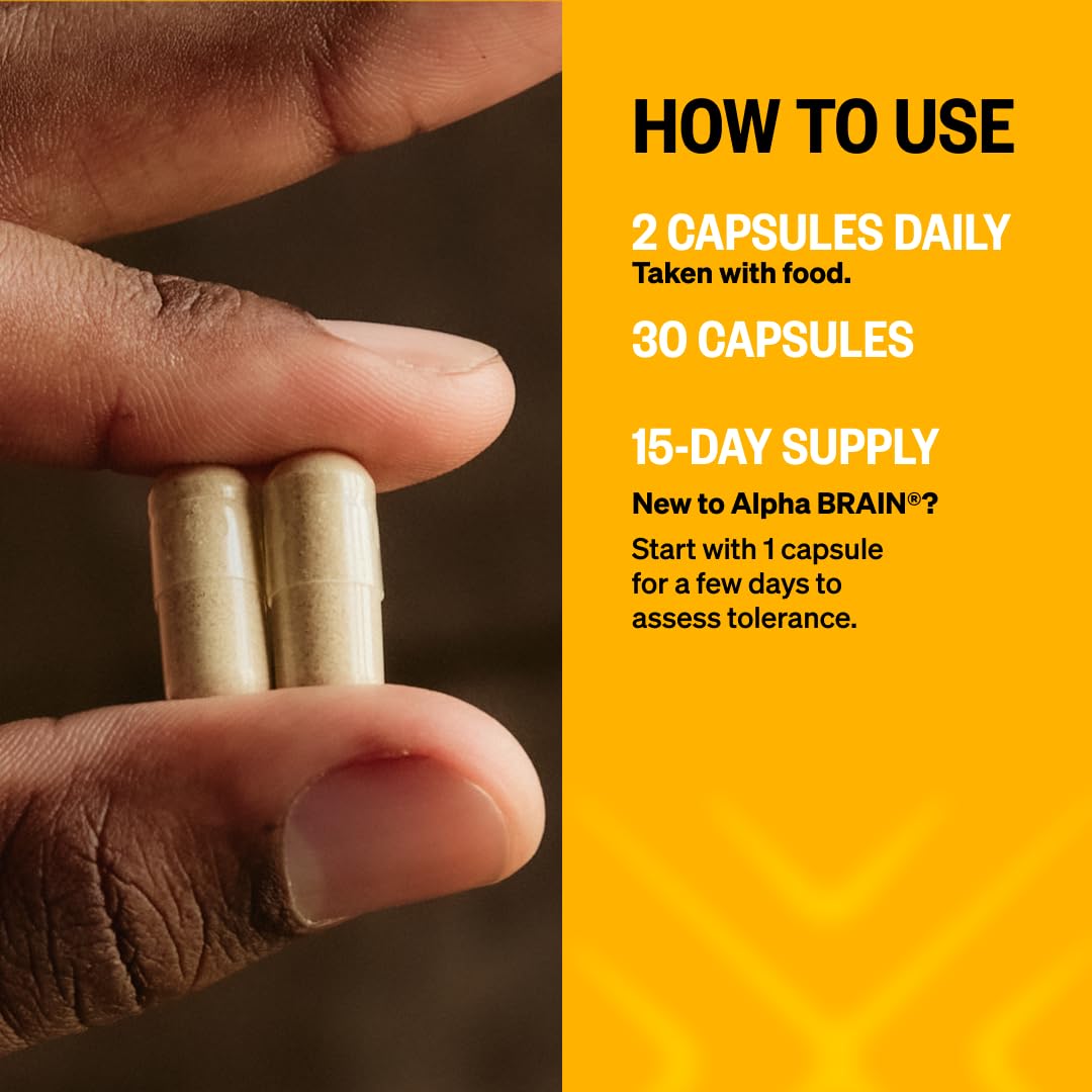 ONNIT Alpha Brain: ingrédients naturels d’origine terrestre, formulation équilibrée.