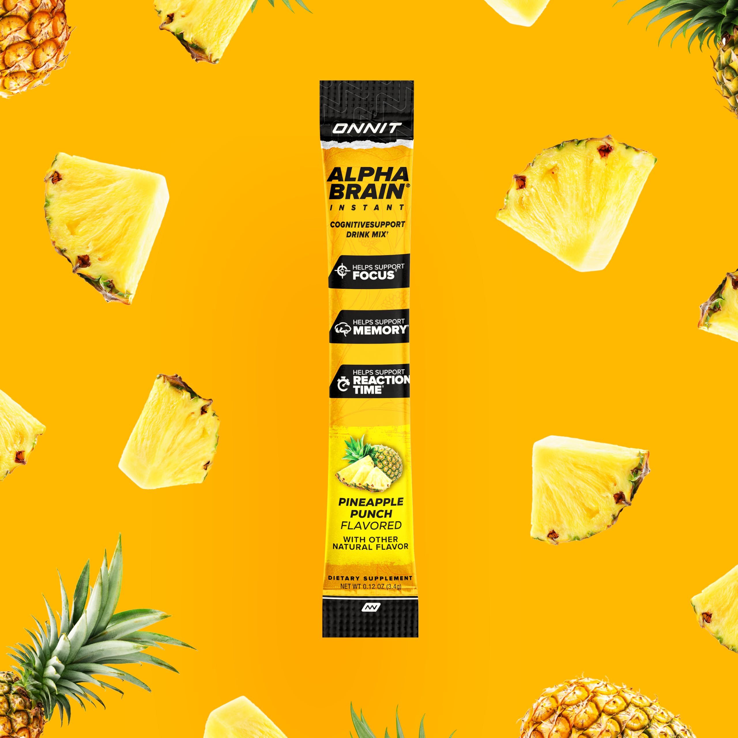ONNIT Alpha Brain Instant, vitesse de traitement mental potentielle