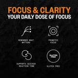 Luteine et zéaxanthine dans ONNIT Alpha Brain, potenciel soutien de la vision.