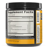 ONNIT Alpha Brain Pré-Entraînement poudre saveur Tigre-Sang versée dans un verre, boost potentiel d'énergie.