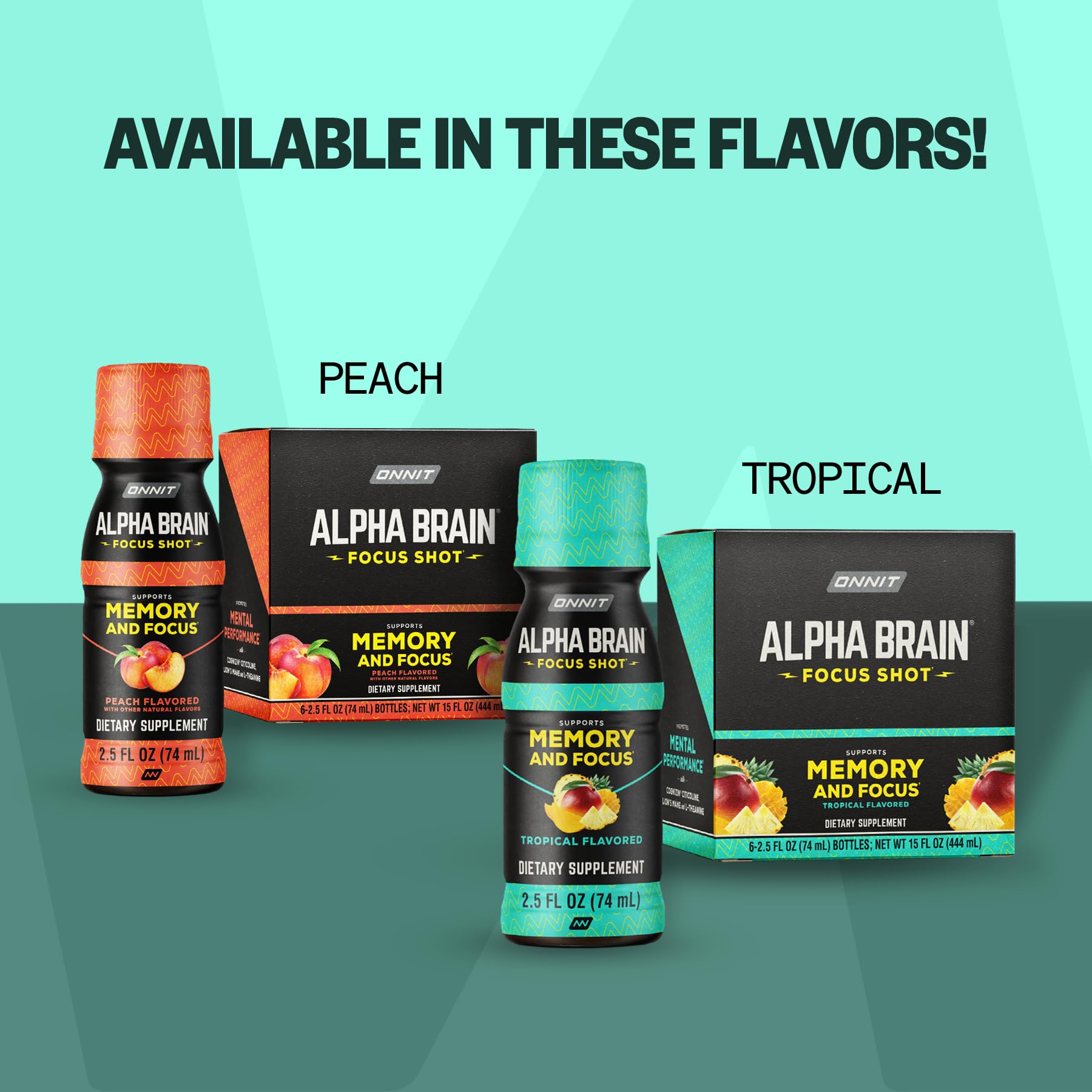 ONNIT Alpha Brain Shot pêche – routine quotidienne simplifiée vers plus de clarté
