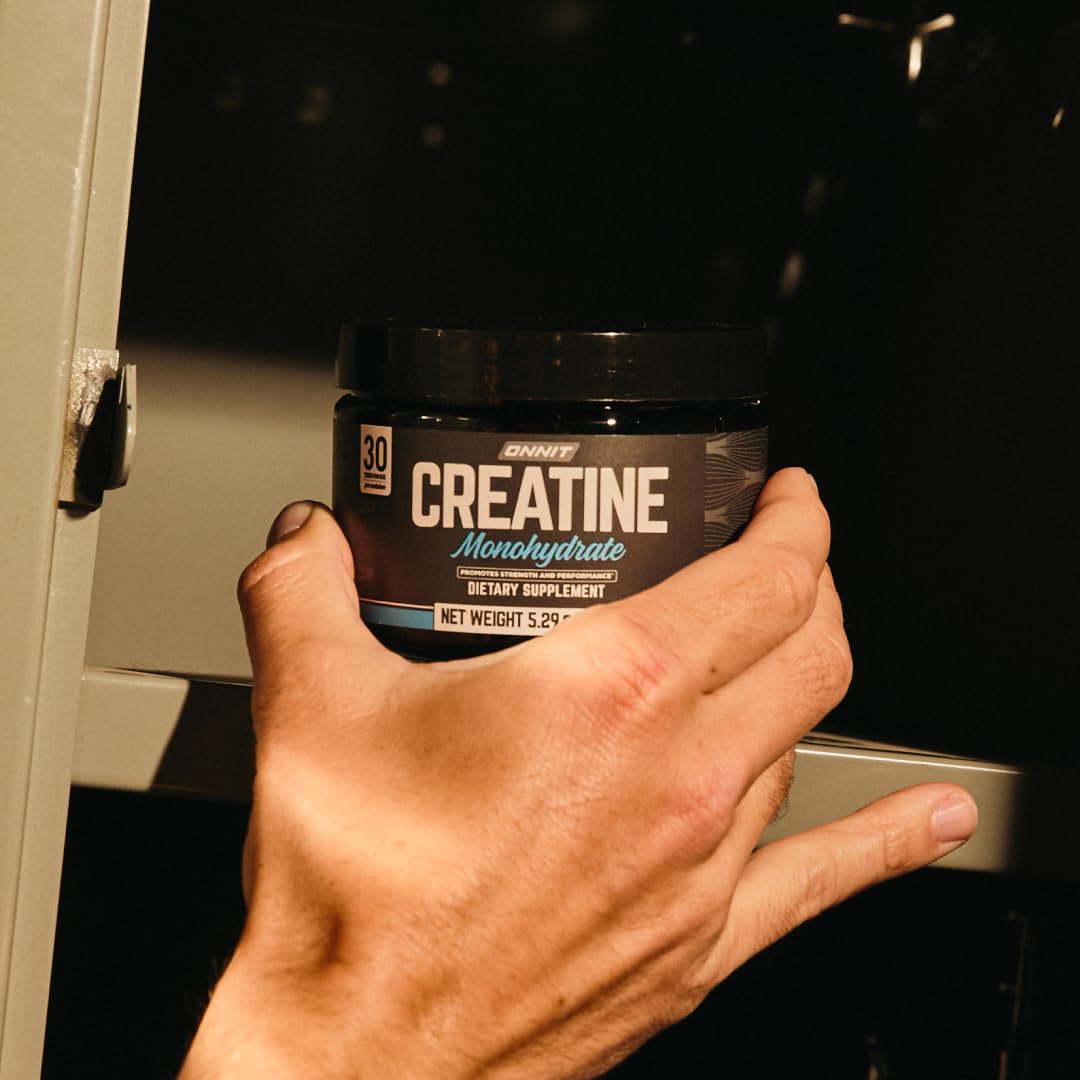 ONNIT Créatine Monohydrate Poudre accessoires doseuse, outils pour mesurer facilement.