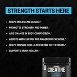 ONNIT Créatine Monohydrate Poudre dans shaker, récupération pratique après l’entraînement.