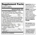 ONNIT DigestTech Power Blend : étiquette détaillée, soutien des macronutriments.