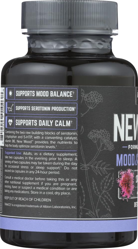 Onnit New Mood — Étui et étiquette, format pratique pour la routine quotidienne.