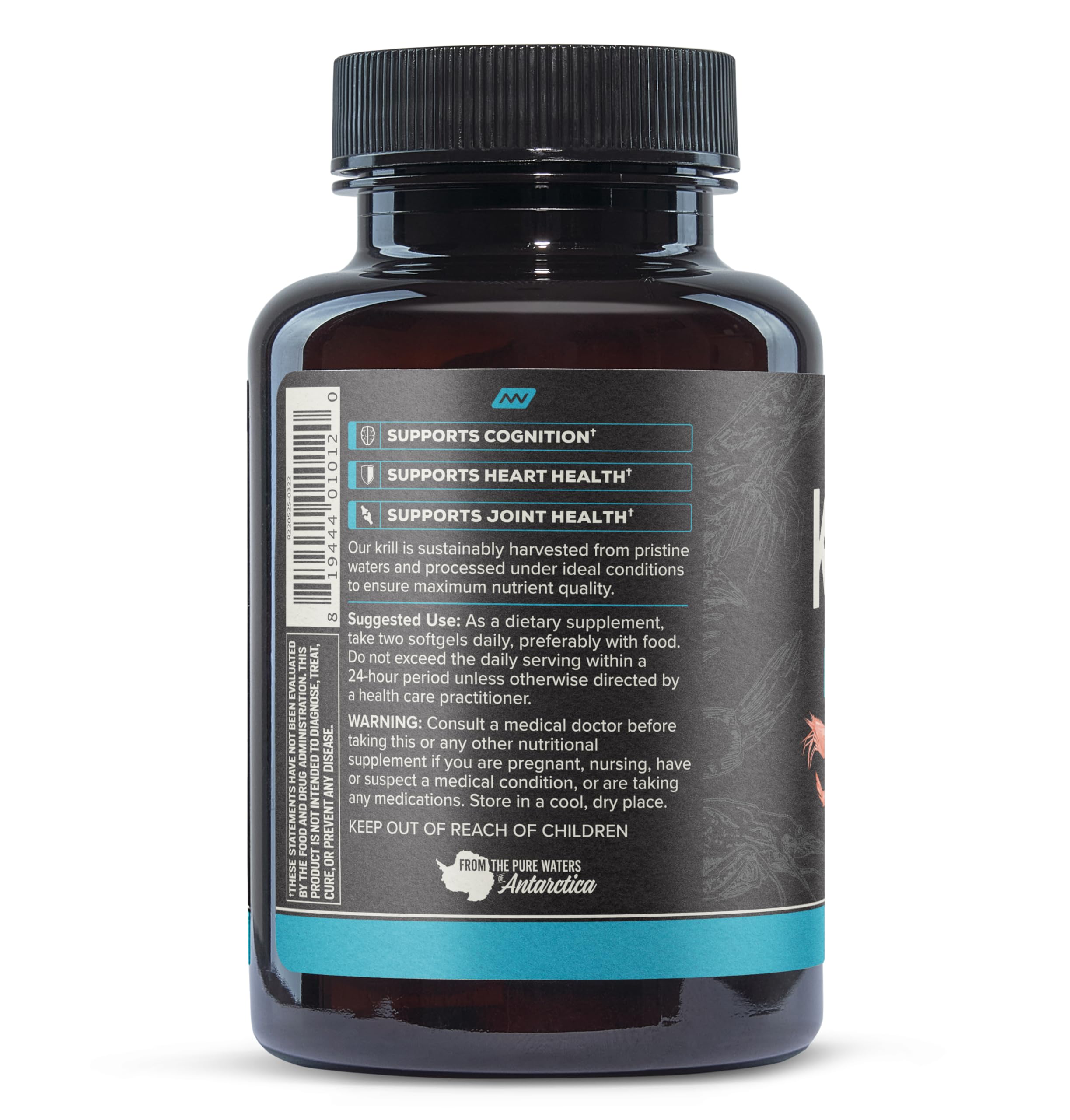 ONNIT omega3 bio-disponible avec antioxydants pour la protection des cellules.