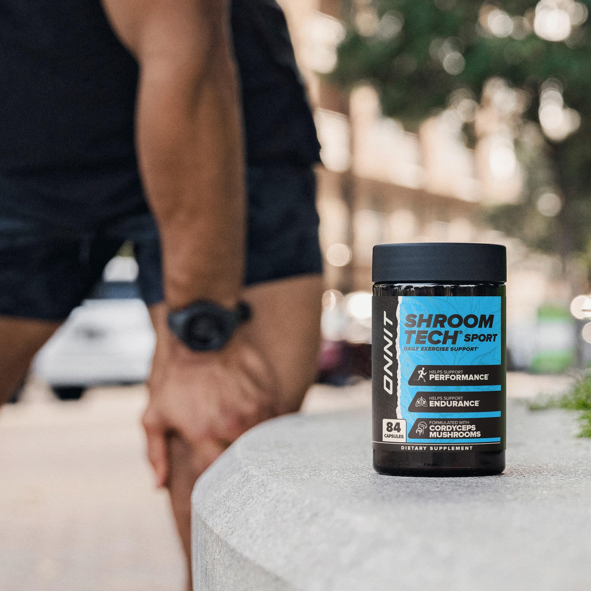 ONNIT Shroom Tech SPORT, énergie soutenue pendant l’entraînement.