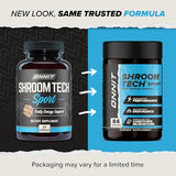 ONNIT Shroom Tech SPORT, gélules prêtes à l’emploi pour entraînement.