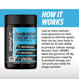 ONNIT Shroom Tech SPORT, pré-entraînement sans stimulants.