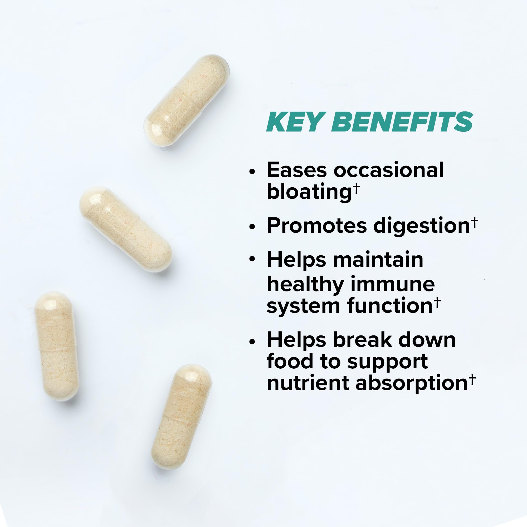 ONNIT Total Gut Health: capsules faciles à intégrer au repas.