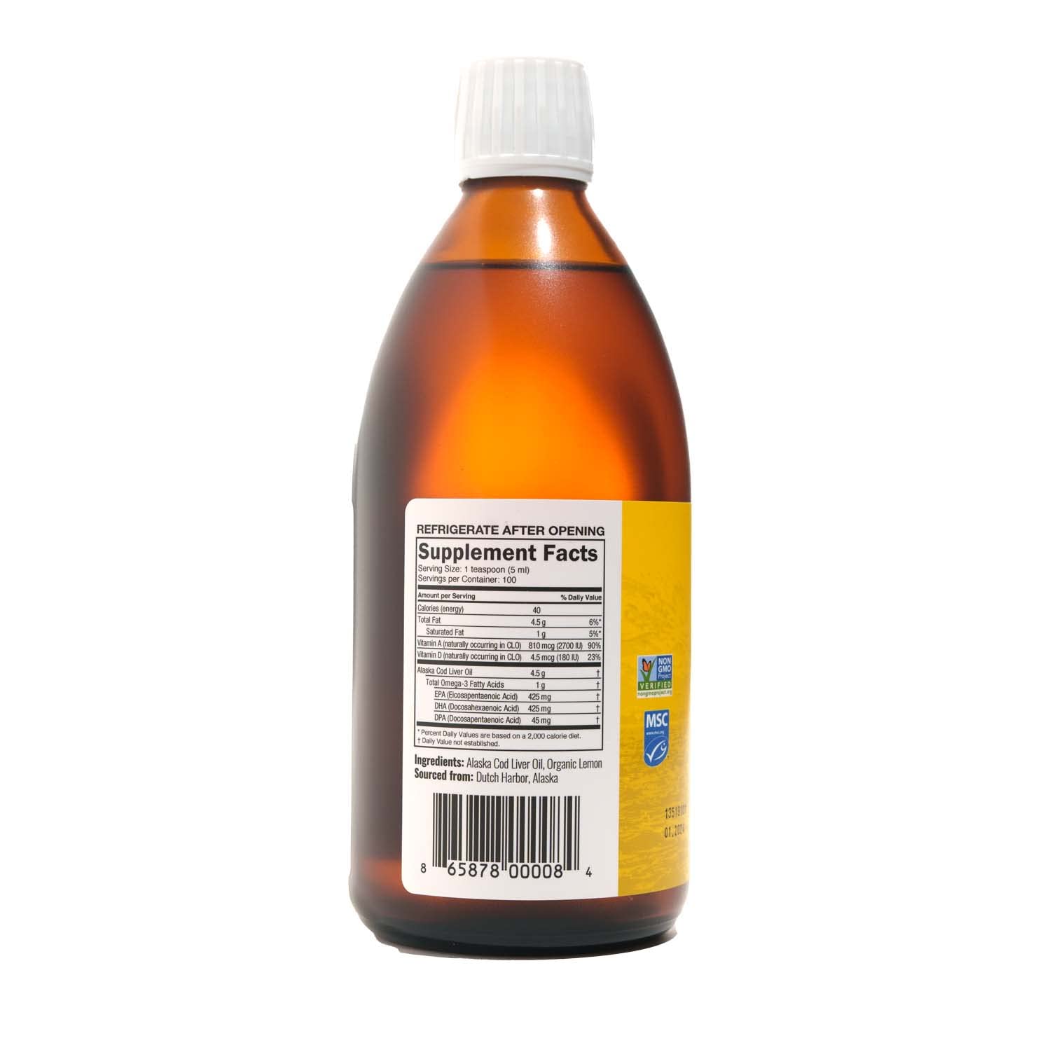 On Target Living certifié Non-OGM et MSC – produit durable
