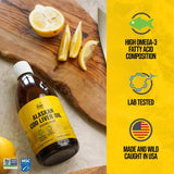 On Target Living huile foie morue Alaska arôme citron naturel – goût agréable