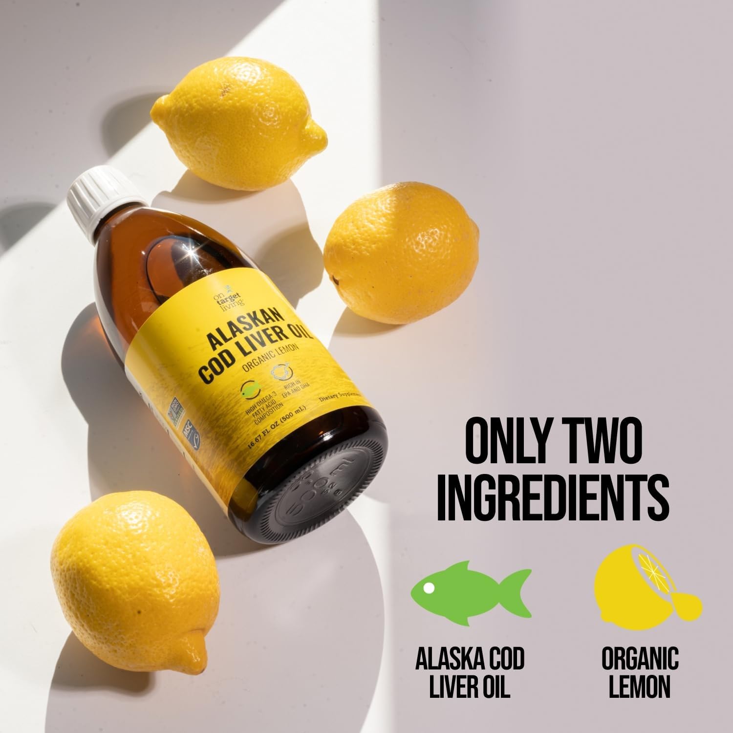 On Target Living omega-3 DHA EPA – nutriments essentiels