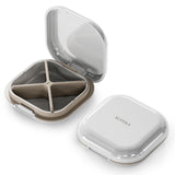ONTERATE étui-pilules portable et compact pour déplacements quotidiens.