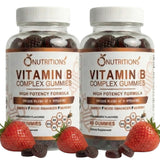 O NUTRITIONS bonbons complexes B – bouteille, goût fruité et énergie potentielle.